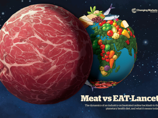 Meat vs EAT-Lancet: The dynamics of an industry-orchestrated online backlash